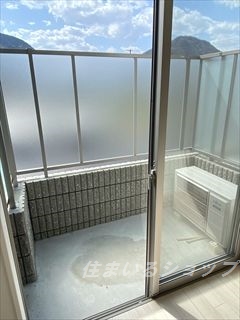 庭　募集のお部屋（107号室）の専用スペースです