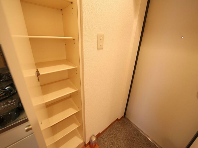 玄関　玄関　シューズボックス付