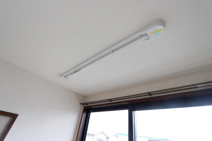 その他設備　室内物干