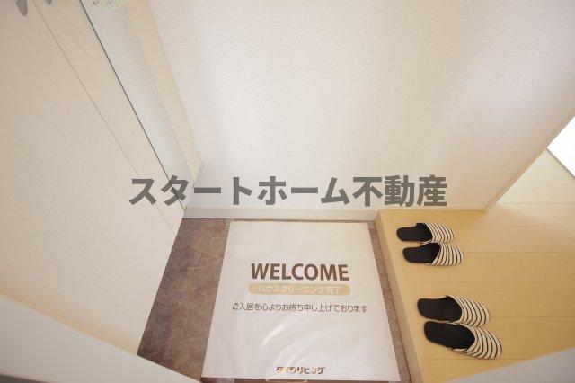 玄関　落ち着いた玄関です