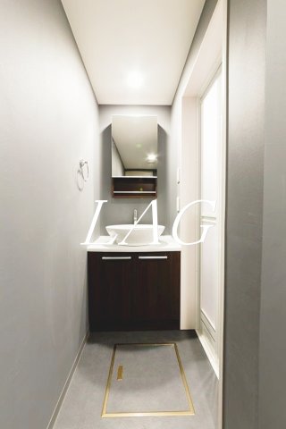 洗面設備　洗面台です。