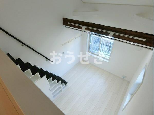 居室・リビング　ロフトからの眺めです！