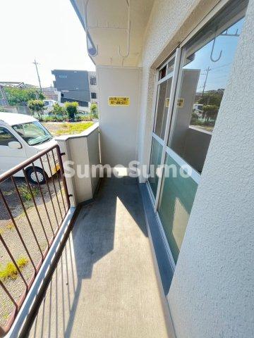 バルコニー　落ち着いた時間を過ごせるバルコニーです