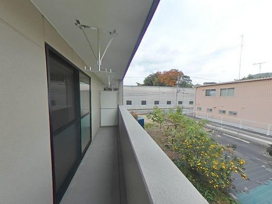 バルコニー　※別部屋の写真です