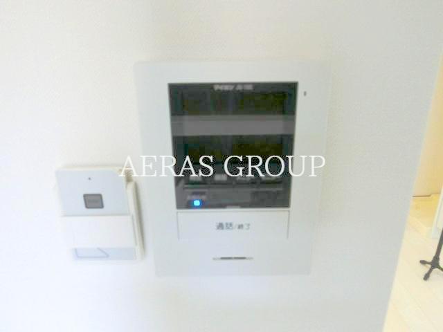 セキュリティ　モニター付きインターホン