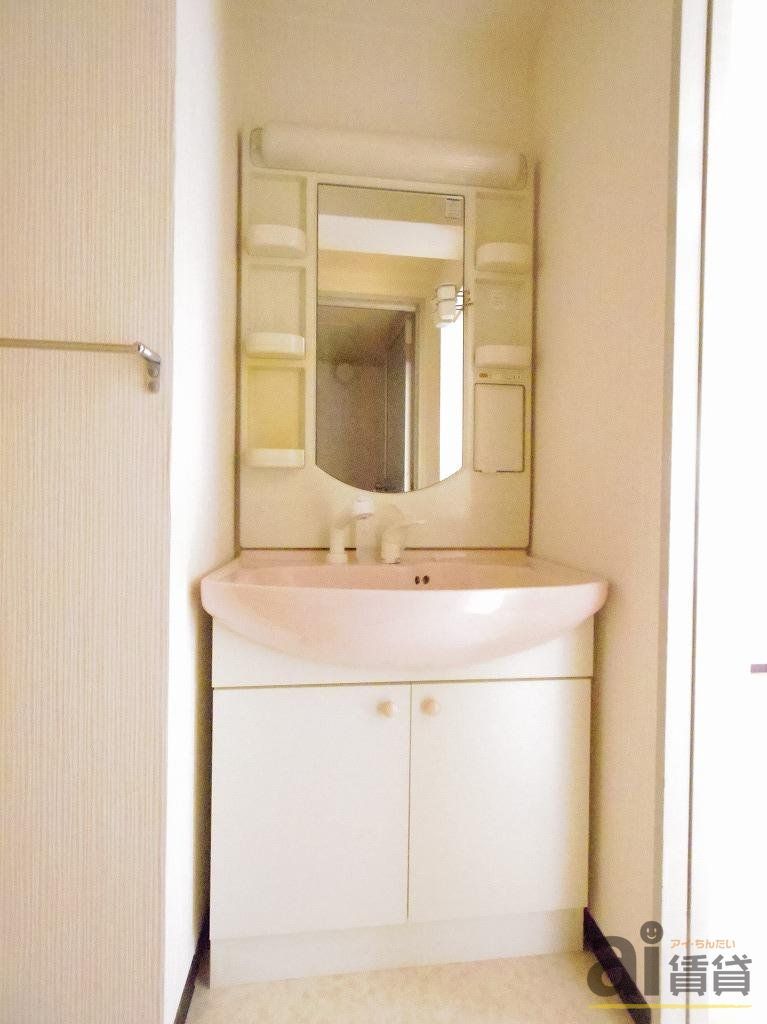 洗面設備　※別号室写真です
