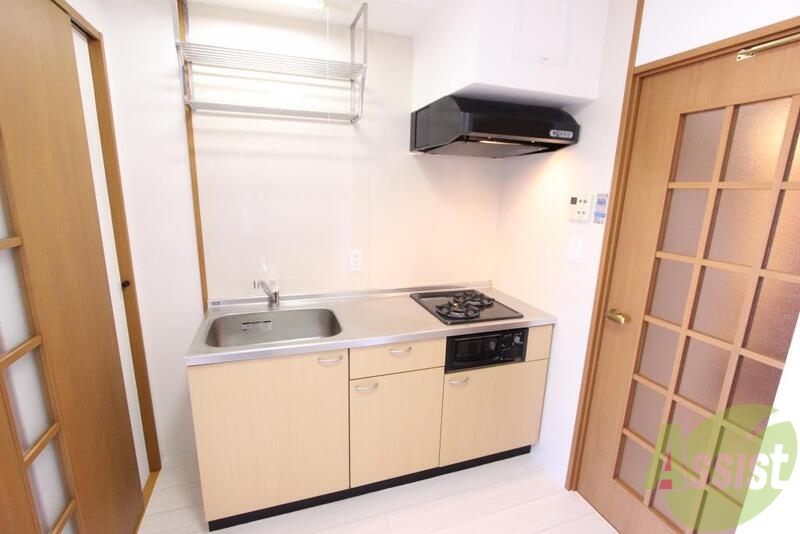 キッチン　２口ガスキッチン