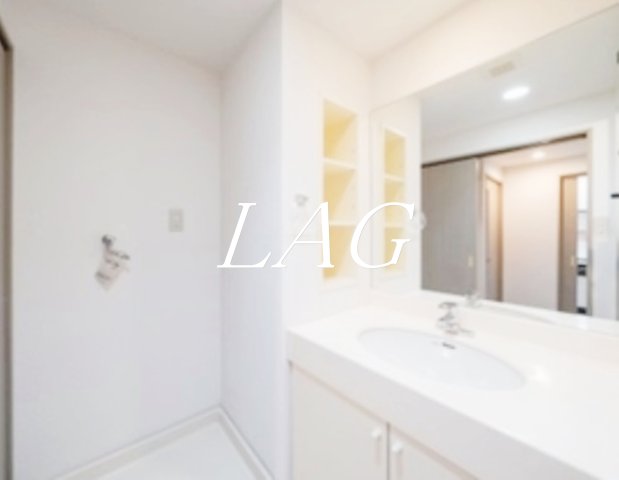 洗面設備　洗面台です。