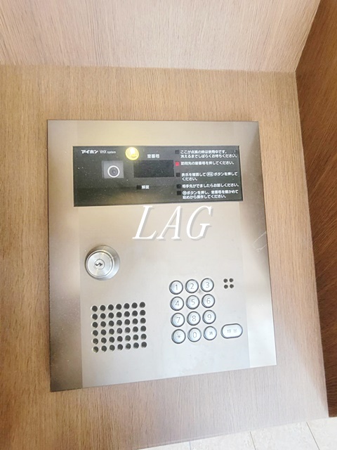 セキュリティ　オートロックです。