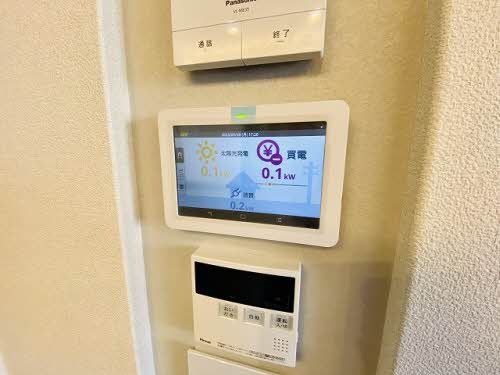 その他設備　太陽光発電モニター
