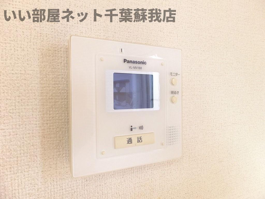 セキュリティ　モニター付きインターホンです