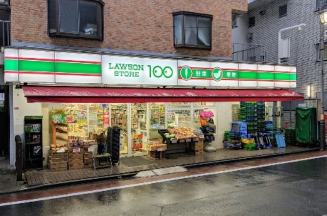 コンビニ　ローソンストア100高井戸西店（コンビニ）まで407m