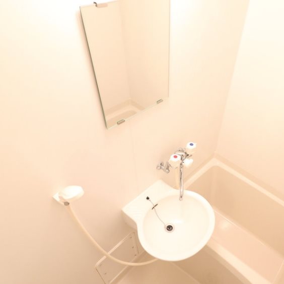 洗面設備　※別のお部屋の写真です