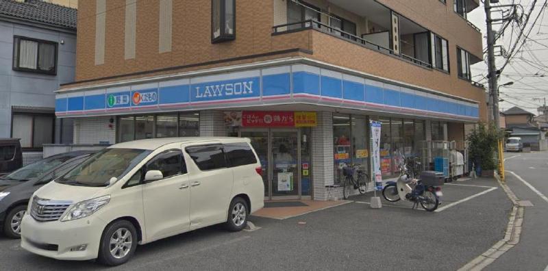 コンビニ　ローソン 足立佐野一丁目店（コンビニ）まで500m