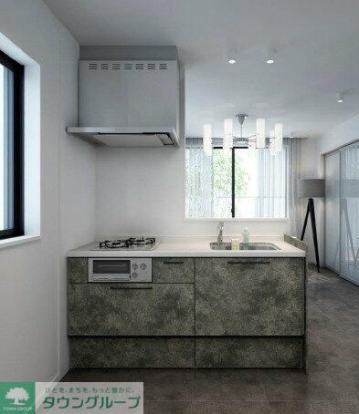 キッチン　施工完成イメージ