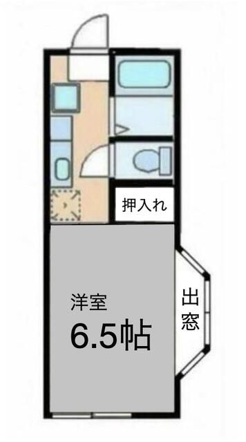 シャトレーI松ヶ丘の間取り写真