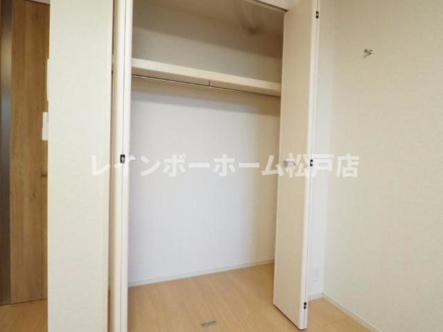 収納　ちょっとした収納スペースも充実しています