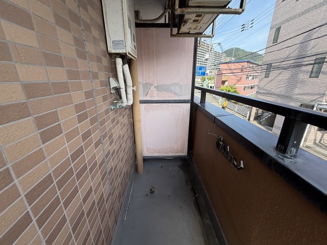 バルコニー　落ち着いた時間を過ごせるバルコニーです