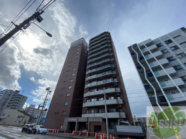建物外観　札幌市中央区南１０条西「ドミ山鼻拾条」