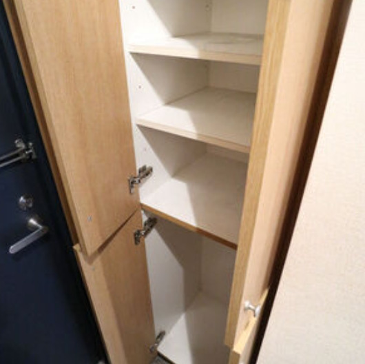 収納　大きなものも収納できそうです