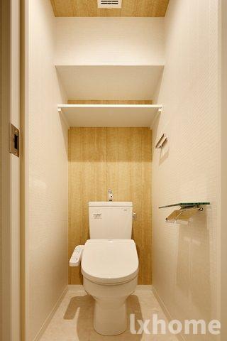 トイレ　ゆったりとした空間のトイレです