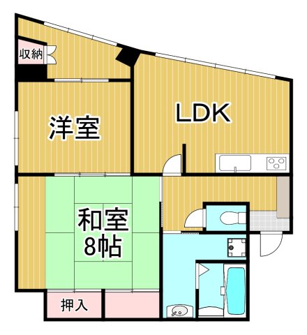 宝塚ビルの間取り写真