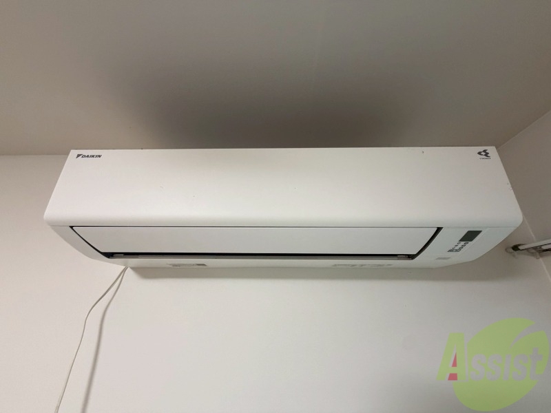 その他設備　エアコンが設置してありますので、寒暖対策もばっちり。