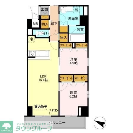 GRAN COURT YONOの間取り写真