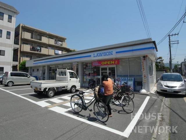 コンビニ　ローソン京都北郵便局前店（コンビニ）まで202m