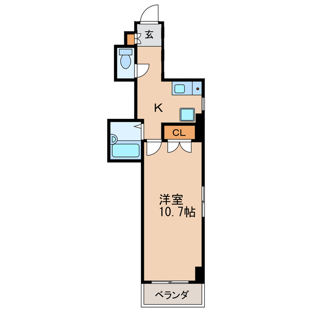 ライジング泉の間取り写真