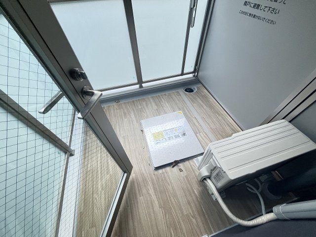 バルコニー　お洗濯にも便利なバルコニー付き