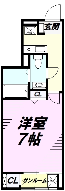 カーサ ヴェルデの間取り写真