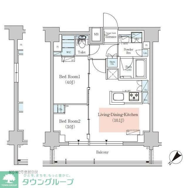 アーバネックス大井仙台坂の間取り写真