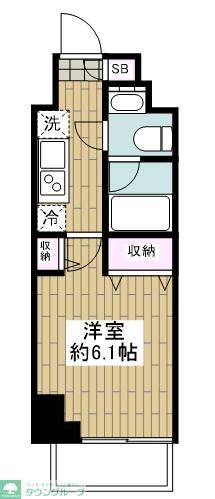 クレヴィアリグゼ南品川の間取り写真