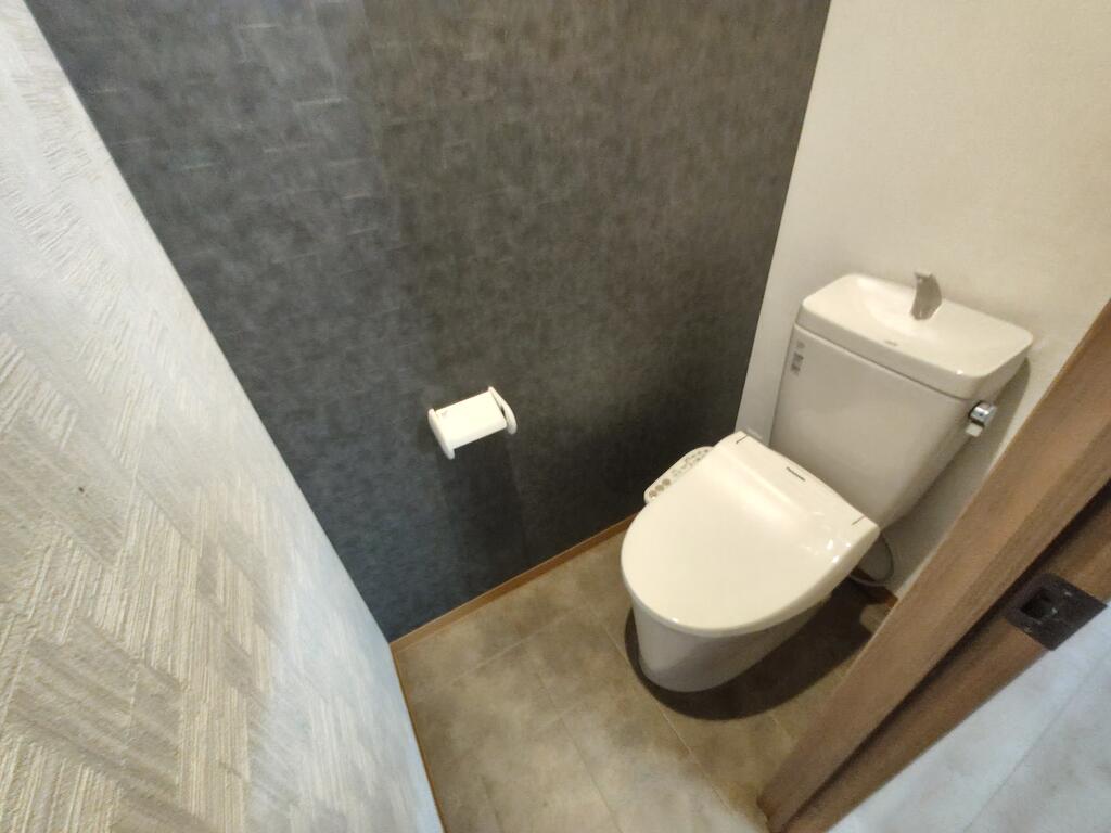 京阪鴨東線 出町柳駅 徒歩19分 2階建 築56年のトイレ写真