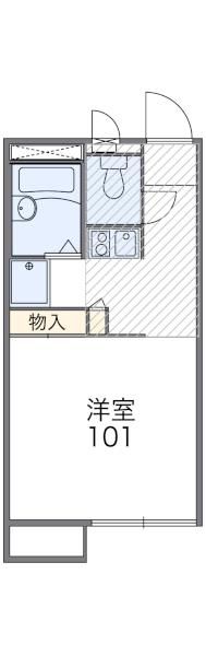 レオパレス琴ヶ原の間取り写真