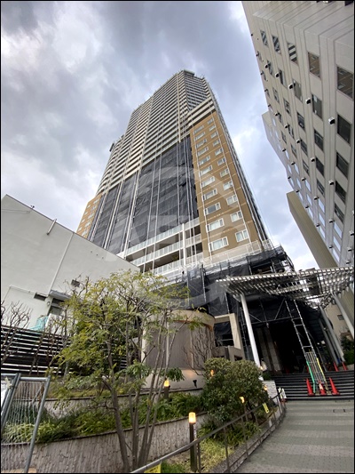 建物外観　アップルタワー大阪谷町　外観