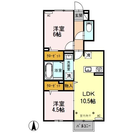アナベルの間取り写真