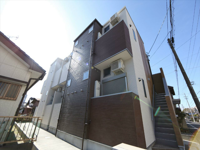 建物外観　外観　デザイナーズ　ロフト付き
