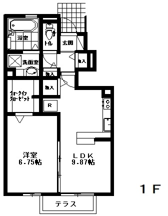 ウィンディア２６　Ｄ棟の間取り