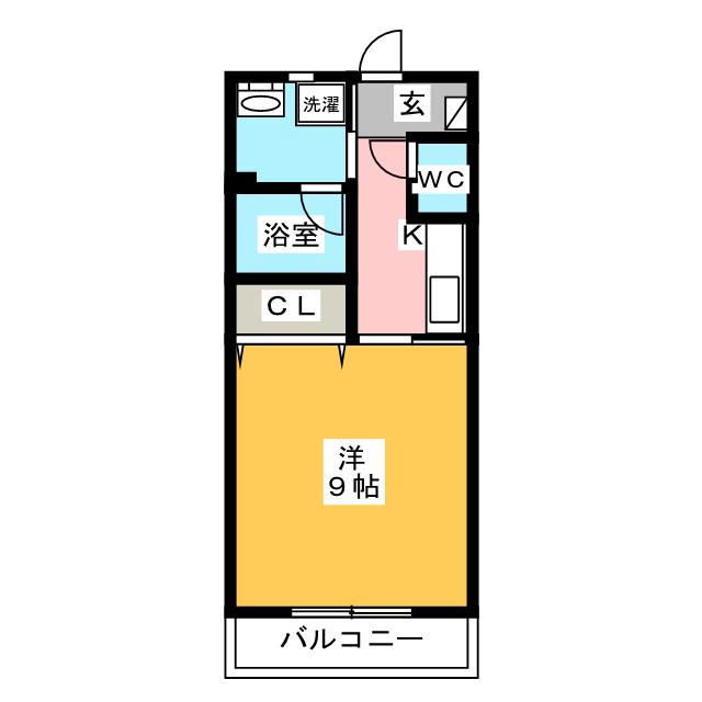 グリーンヒルズ　Iの間取り