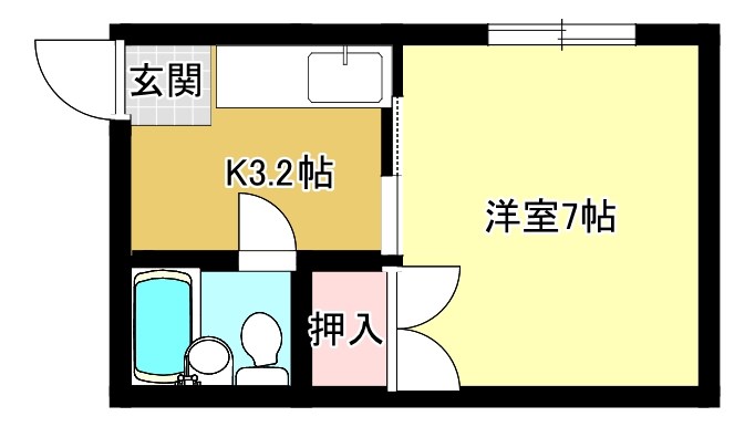 アビタシオンMの間取り