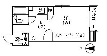 パセオ文京の間取り