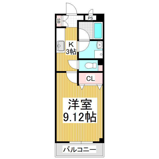 メゾンユートピアの間取り