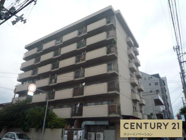 大阪市大正区南恩加島のマンションの建物外観