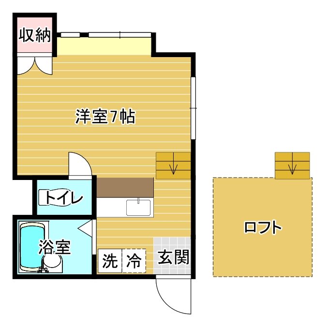 メモリーハウスの間取り