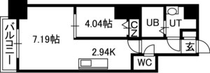 【ＰＲＩＭＥ　ＵＲＢＡＮ札幌医大前の間取り】