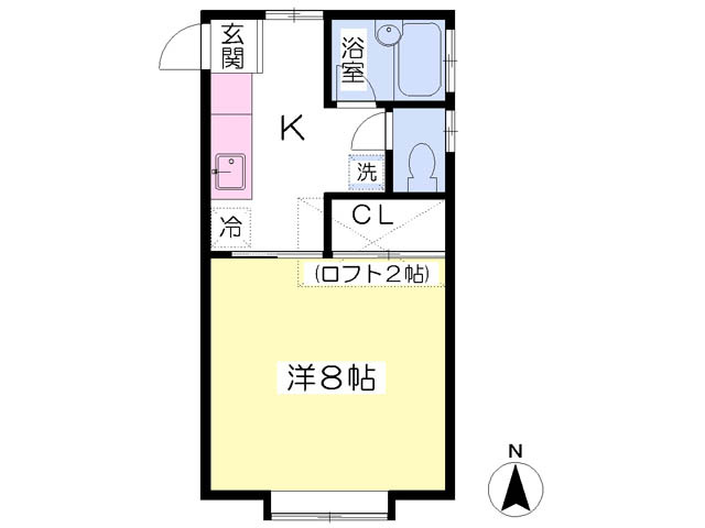 ドリーム館Ｓ棟の間取り