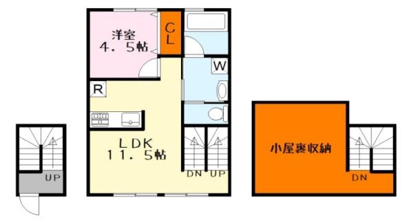 ビエノス欲賀の間取り