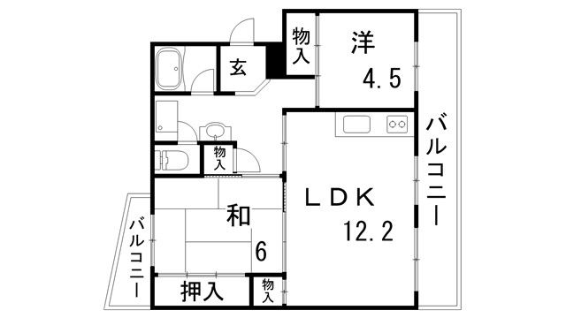 ひよどり台の間取り